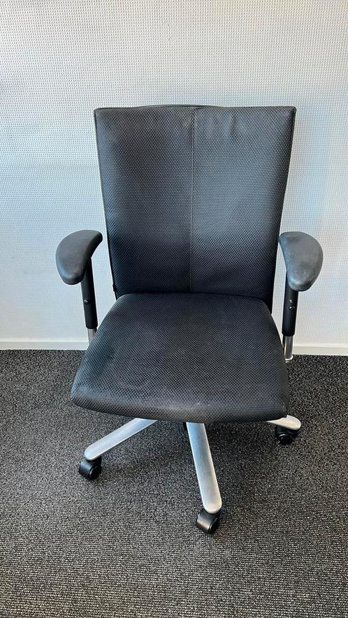 Zwarte bureaustoel Klöber, Huis en Inrichting, Bureaustoelen, Gebruikt, Zwart, Ophalen