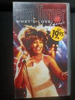 Tina Turner - Whats Love Live Vhs, Alle leeftijden, Verzenden, Gebruikt