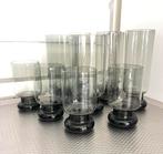 Vintage seventies glazen limonade, mix en borrel rookglas, Ophalen, Gebruikt