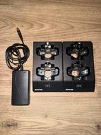 2x Shure SBC200 accu lader inclusief voeding, Ophalen of Verzenden, Zo goed als nieuw, Overige typen, Draadloos
