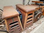 Antieke vintage turnkast 2 stuks, Sport en Fitness, Turnen, Ophalen of Verzenden, Gebruikt, Overige typen