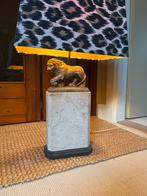 Lamp stenen met luipaardprint kap, Ophalen