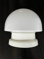 Plafondlamp wit - halve glazen bol, Ophalen of Verzenden, Zo goed als nieuw, Glas