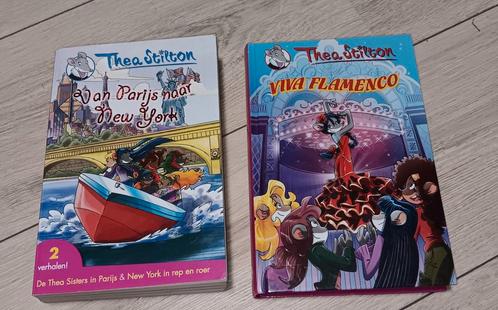 2x Thea Stilton- 1x Hard cover 1 Softcover-Goede staat, Boeken, Kinderboeken | Jeugd | 10 tot 12 jaar, Zo goed als nieuw, Ophalen of Verzenden