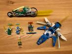 Lego Ninjago set 71709, Jay en Lloyd's Snelheidsduo, Ophalen of Verzenden, Zo goed als nieuw