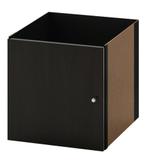 Ikea Kallax deur zwartbruin 2x, Minder dan 50 cm, Gebruikt, Ophalen of Verzenden, Minder dan 100 cm