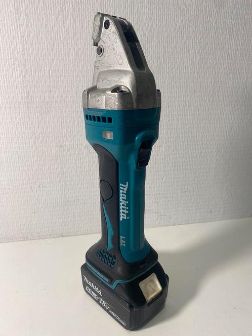 Makita DJS161Z 18V Li-Ion accu plaatschaar + 5.0Ah Accu, Doe-het-zelf en Verbouw, Gereedschap | Handgereedschap, Ophalen of Verzenden