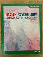 Health Psychology - Sarafino - 9th Edition, Ophalen of Verzenden, Zo goed als nieuw, Overige onderwerpen, Sarafino