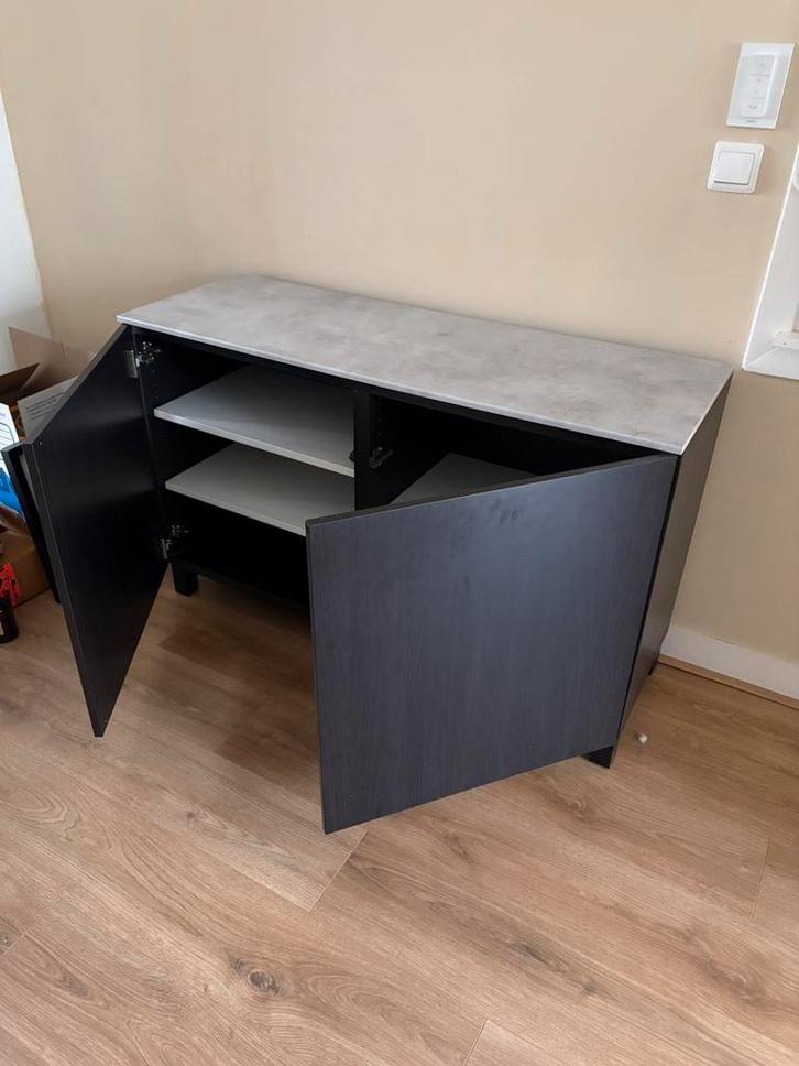 Ikea Besta dressoir, Huis en Inrichting, Kasten | Dressoirs, Zo goed als nieuw, 100 tot 150 cm, 25 tot 50 cm, Met deur(en), Kunststof