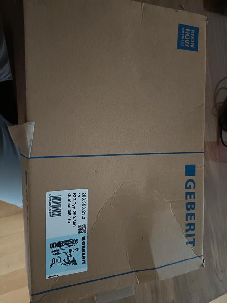 Geberit universeel vervangmechanisme voor keramische spoelre, Doe-het-zelf en Verbouw, Sanitair, Zo goed als nieuw, Toilet, Ophalen