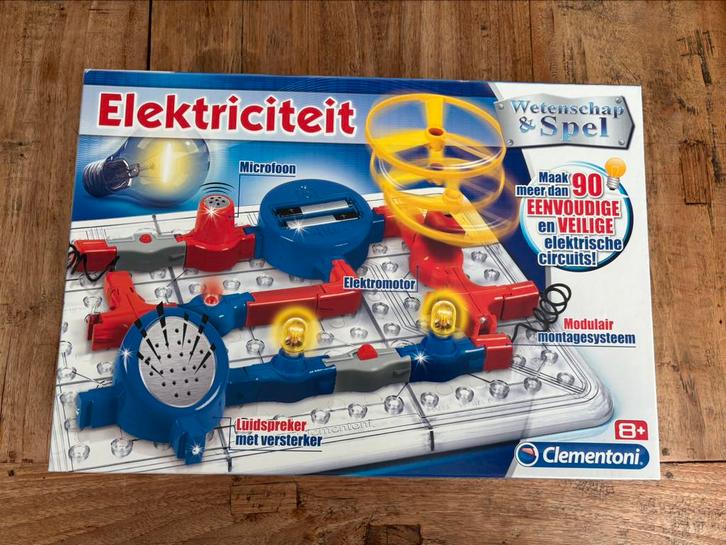 Clementoni, Wetenschap en spel, Elektriciteit, 8+, Kinderen en Baby's, Speelgoed | Educatief en Creatief, Zo goed als nieuw, Elektronica