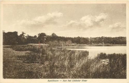 (381-100-019) Apeldoorn Aan het Uddeler Meer, Verzamelen, Ansichtkaarten | Nederland, Gelderland, Verzenden