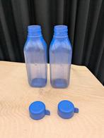 Tupperware Eco flessen 1/2 liter flessen., Ophalen of Verzenden, Blauw, Overige typen