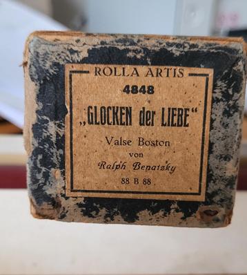 Notenrol voor Pianola – Rolla Artis 4848 – Glocken der Liebe beschikbaar voor biedingen