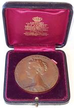 1898 : Militaire Legpenning Inhuldiging Koningin Wilhelmina, Verzamelen, Militaria | Algemeen, Verzenden, Landmacht, Nederland