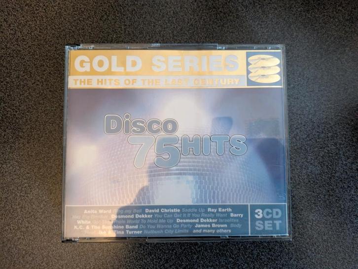 Disco 75 Hits - Gold Series - 3CD Set, Cd's en Dvd's, Cd's | Verzamelalbums, Boxset, Ophalen of Verzenden