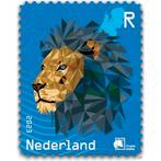 Crypto stamp Leeuw Blauw, Ophalen of Verzenden, Na 1940, Postfris