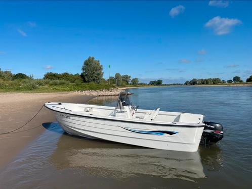 Ruime en grote consoleboot (6,3 mtr), Watersport en Boten, Vis- en Consoleboten, Gebruikt, 50 tot 70 pk, 3 tot 6 meter, Benzine