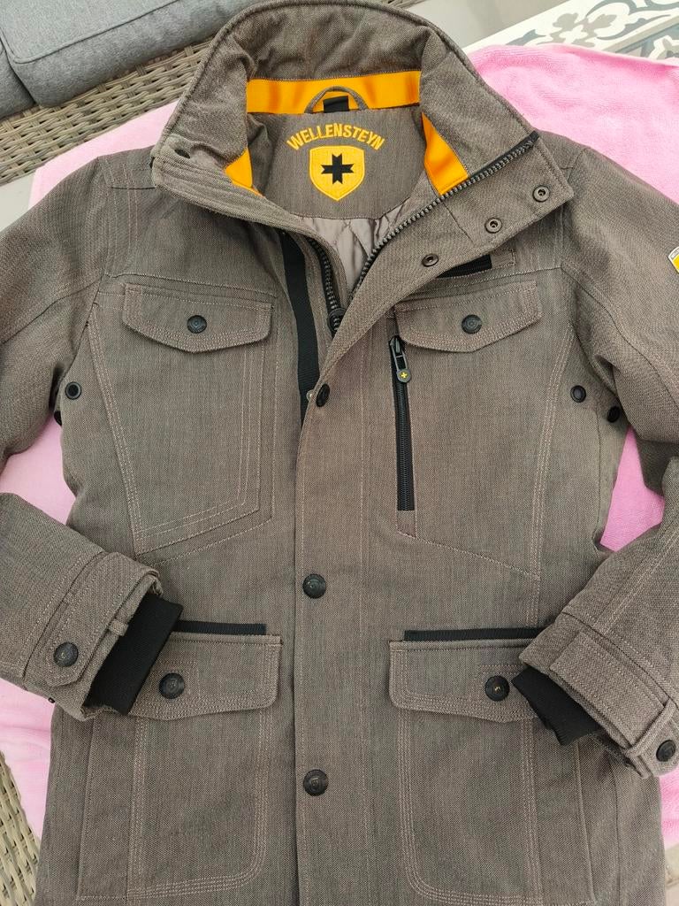 Wellensteijn Harrington parka maat S, Wellensteyn, Ophalen of Verzenden, Zo goed als nieuw, Grijs