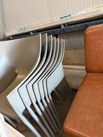 7 Iconische Dr. No Stoelen - Starck voor Kartell, Kunststof, Gebruikt, Ophalen of Verzenden, Grijs