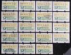 48 AUTOMATENSTROKEN DUITSLAND, Postzegels en Munten, Postzegels | Europa | Duitsland, Verzenden, BRD, Gestempeld
