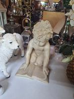 Polystone Engel met Boek - Decoratief Beeld, Ophalen of Verzenden