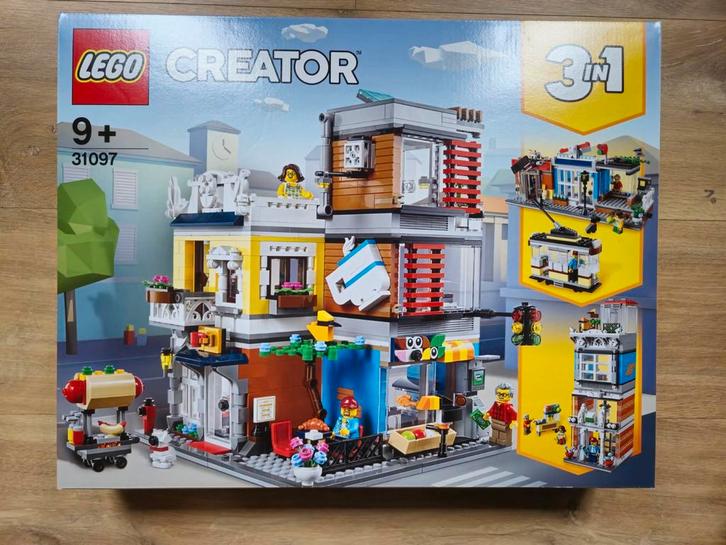Nieuw sealed box: Lego Creator Woonhuis, dierenwinkel & cafe, Kinderen en Baby's, Speelgoed | Duplo en Lego, Nieuw, Lego, Complete set