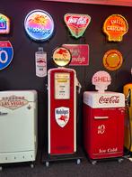 Prachtige benzinepomp Mobilgas, Ophalen, Gebruikt