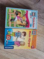 Was ist was Spiele: Pferde & Ponys und Mein Körper, Ophalen of Verzenden