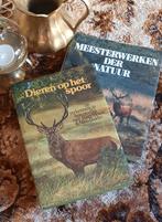 Vintage boeken natuur / dieren groen linnen kaft 10,00 ps, Boeken, Natuur, Ophalen of Verzenden, Gelezen, Natuur algemeen, Diverse