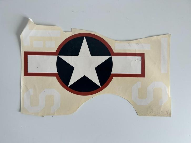 RC Vliegtuig sticker groot modelbouw, Hobby en Vrije tijd, Modelbouw | Radiografisch | Vliegtuigen, Elektro, Ophalen of Verzenden