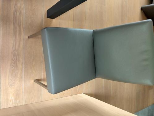 Eetkamerstoelen Bert Plantagie, Huis en Inrichting, Stoelen, Zo goed als nieuw, Vijf, Zes of meer stoelen, Leer, Metaal, Overige kleuren