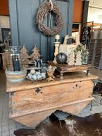 India dekenkist / sidetable, Ophalen, 50 tot 100 cm, Teakhout, Zo goed als nieuw