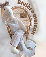 Rivièra maison bunny op rustic rattan chair, Ophalen of Verzenden