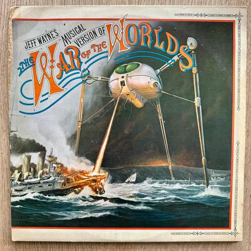 Jeff Wayne War Of The Worlds 2LP 1978 Legendarisch Hoorspel, Cd's en Dvd's, Vinyl | Filmmuziek en Soundtracks, Gebruikt, 12 inch
