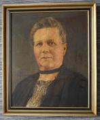 Jan Rotgans, portret, olie verf op board., Verzenden