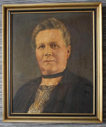 Jan Rotgans, portret, olie verf op board. beschikbaar voor biedingen