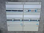 Dubbele Hager Meterkast 20 groepen, 3x kracht, 17x 1 fase be, Ophalen of Verzenden, Stopcontact, Hager, Nvt