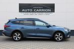 Ford Focus Wagon 1.0 EcoBoost Hybrid Active Style 1ste Eig !, Auto's, Ford, Gebruikt, Zwart, USB, Blauw