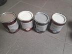 verf, 4 kleuren bijna nieuw, op terpentine basis, Ophalen, Overige kleuren, Minder dan 5 liter, Verf