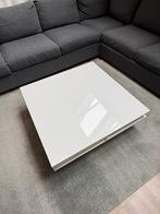 Hoogglans witte Ikea Tofteryd salontafel 95x95x30 cm, Huis en Inrichting, Tafels | Salontafels, Ophalen, 50 tot 100 cm, Zo goed als nieuw