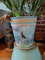 Katten en lavendel, Ophalen, Rond, Nieuw, Metaal