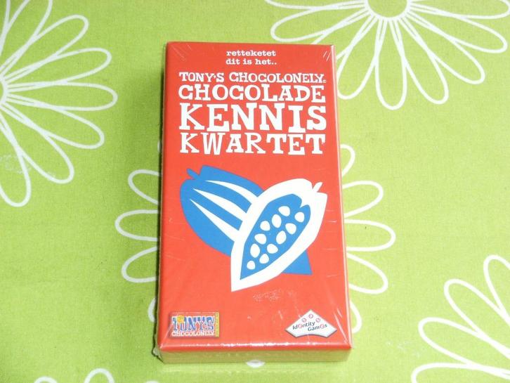 Nieuw in seal: Tony's chocolonely kennis kwartet, Verzamelen, Speelkaarten, Jokers en Kwartetten, Nieuw, Kwartet(ten), Ophalen of Verzenden