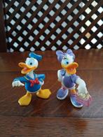 Disney Bullyland poppetjes Donald en Katrien, Ophalen of Verzenden, Gebruikt
