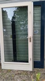 2 openslaande deuren ,thermopane glas, Doe-het-zelf en Verbouw, Deuren en Horren, Ophalen, Gebruikt, 120 cm of meer, 200 tot 215 cm