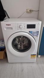 Witte whirlpool wasmachine, Witgoed en Apparatuur, Wasmachines, Gebruikt, 1200 tot 1600 toeren, 6 tot 8 kg, Ophalen