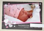 Geboortekaartje  Valentina  9-5-2017, optimalprint, Verzamelen, Geboortekaartjes en Visitekaartjes, Ophalen of Verzenden, 2000 tot heden