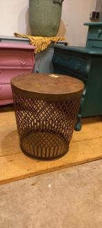 Industriële Bijzettafels  2 soorten, Ophalen, Minder dan 45 cm, Minder dan 55 cm, .