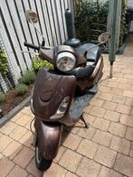 SYM Fiddle 2 Bruin uit 2017, Fietsen en Brommers, Scooters | SYM, Ophalen, Gebruikt, Maximaal 45 km/u, Benzine