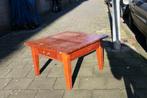 salontafel hardhout vierkant blackfirday, Ophalen, Gebruikt, 50 tot 100 cm, 50 tot 100 cm